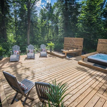 Lac-Superieur Chalet Chevreuil Zen מראה חיצוני תמונה