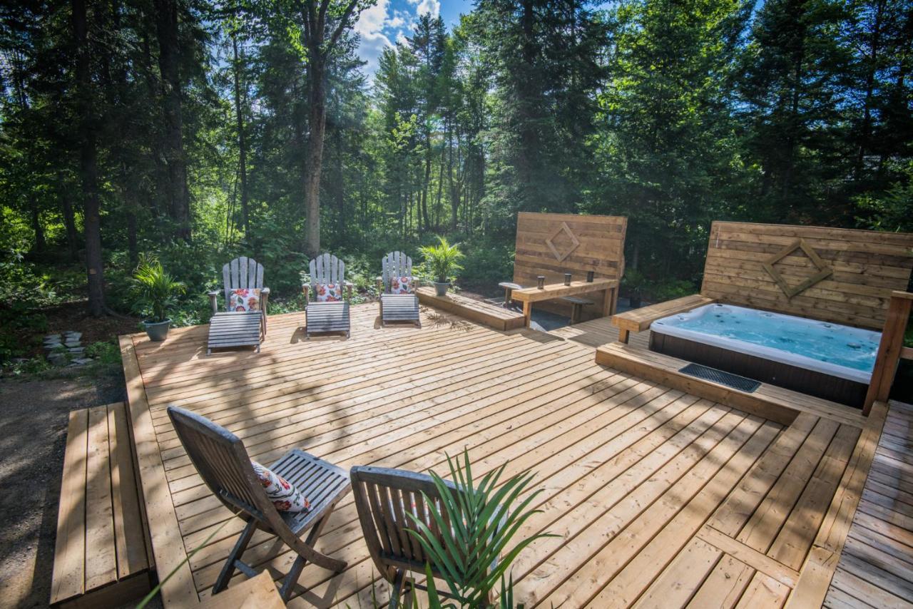Lac-Superieur Chalet Chevreuil Zen מראה חיצוני תמונה